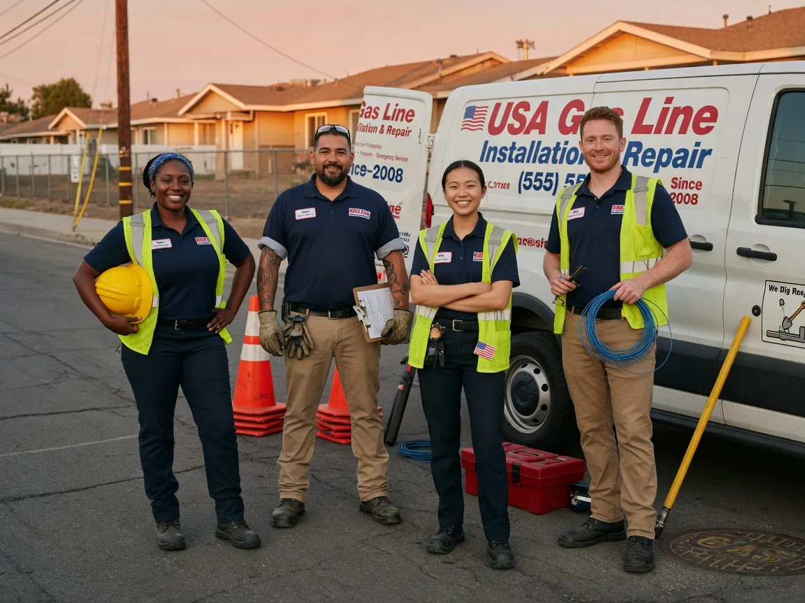 Gas Line Installation company in Encinal, TX